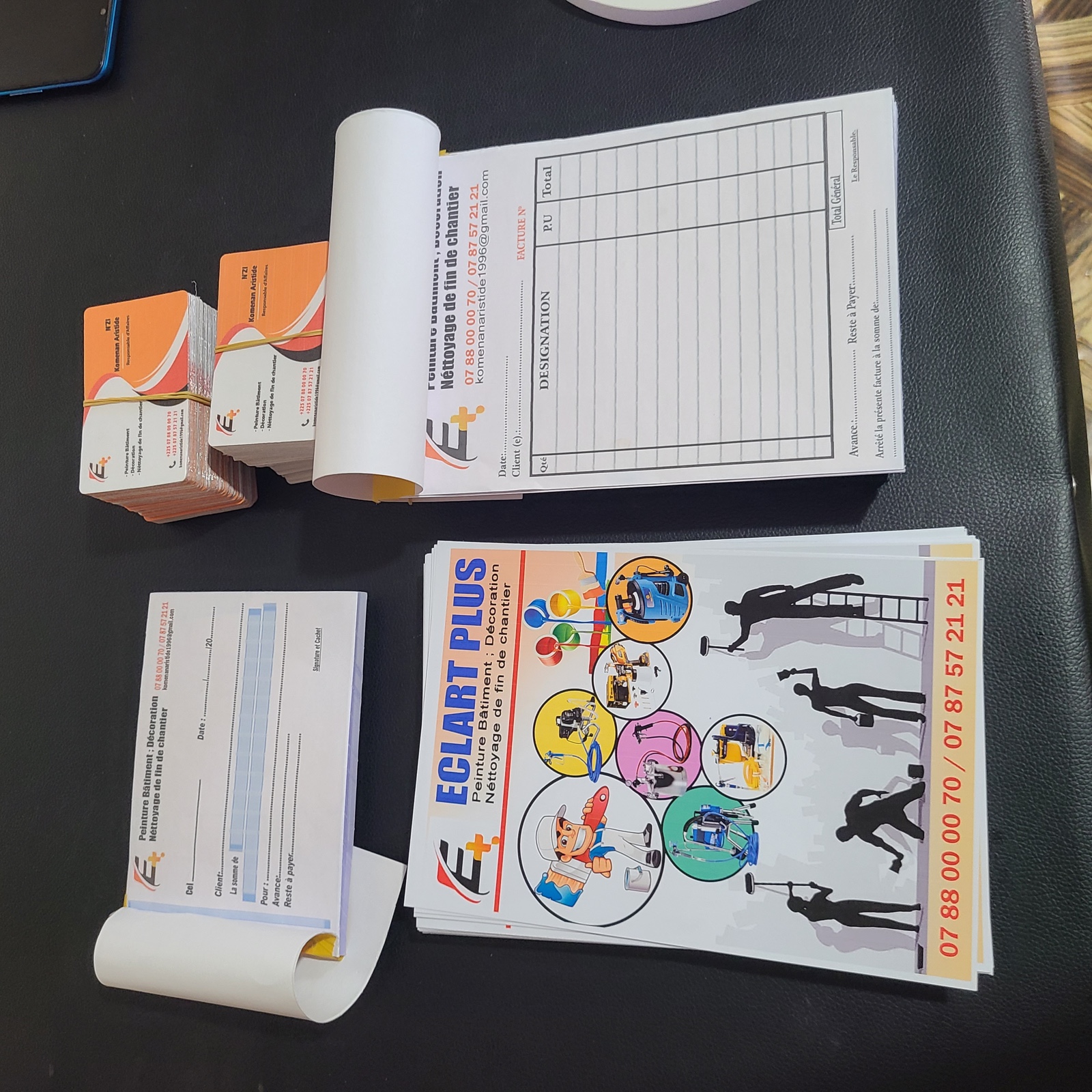 Imprimerie réalisées